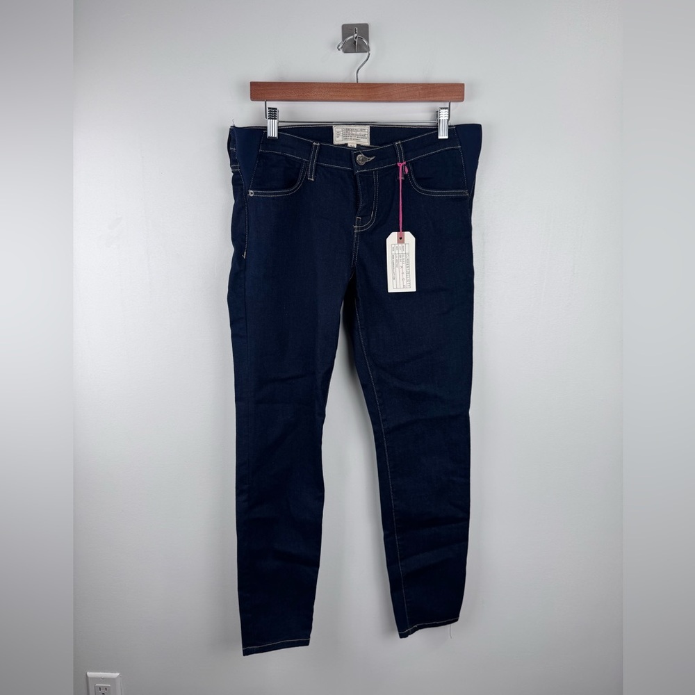 NWT Hatch x Current Elliott Women The Nearly Skinny Maternity Jean Size 28